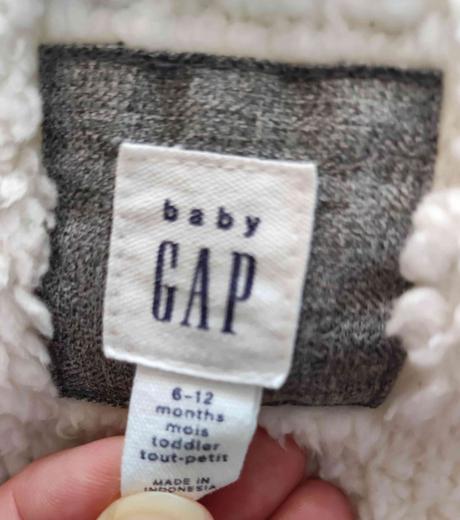 Dětská prošívaná vesta gap vel. 74/80, gap,80