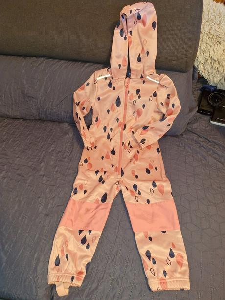 Lososový zatepl.softshel overal zn.lupilu v.98/104, lupilu,98