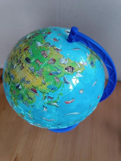 Otočný globus puzzle 180 dílů, 