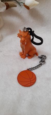 Přívěsek na klíče basketbalový míč, 