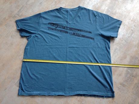 Modré mega tričkounisex  3xl značka dkny jeans , dkny,xxxl