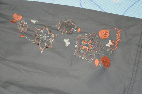 134 140 146 letní plátěná sukně s výšivkou, c&a,140