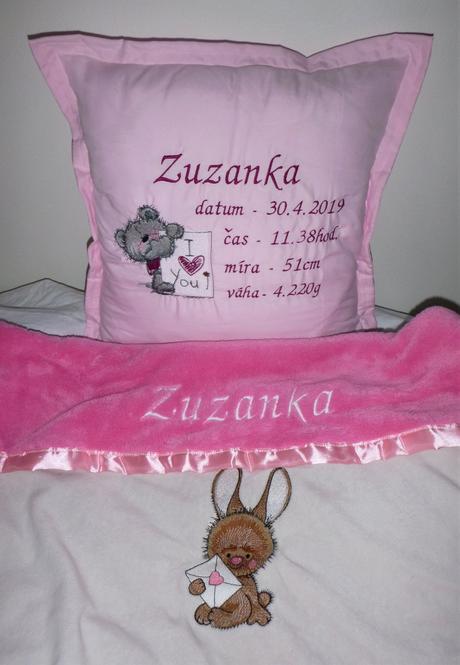 Polštářek mamince z lásky darovaný,