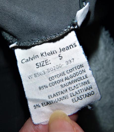 Triko ck - vel.s-m, calvin klein,s