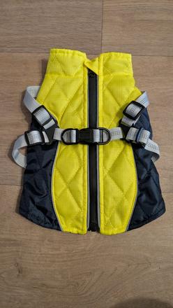 Ka489 nepromokavá psí bunda xs, délka zad 25 cm,