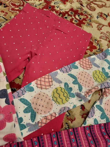 5x legíny 92/98, h&m,92