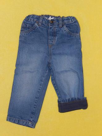 Podšité/vyteplení rifličky/rifle zn. baby club, baby club,86