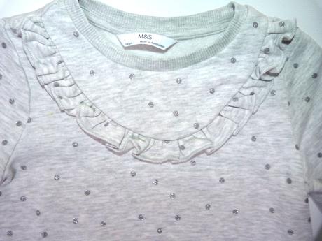 Krásné mikinkové šatičky vel.104, marks & spencer,104