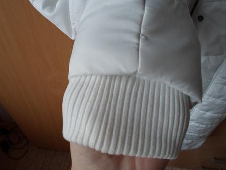 Bílá bunda bílý kabát kabátek, gate,s