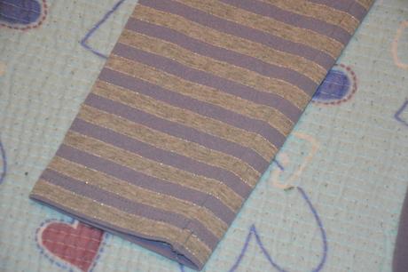 Elastické tričko s bolerkem lesklé efekty, 134