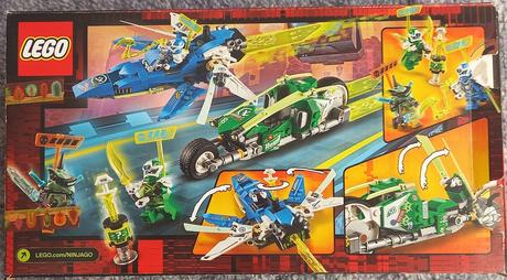 Lego ninjago 71709-jay and lloyd's velocity racers,