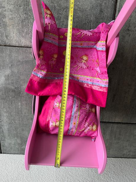 Dřevěný kočárek pro panenky my little princess, 