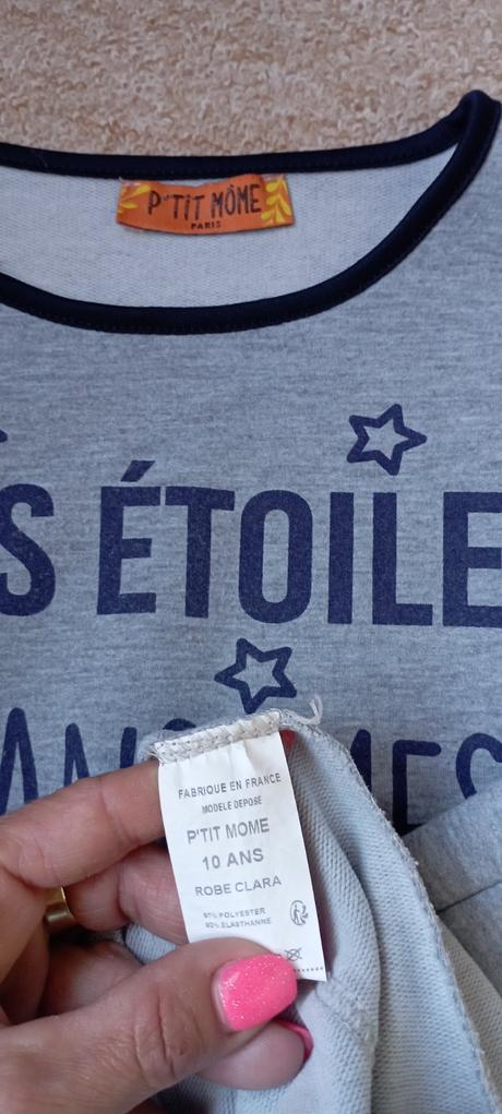 Šaty zn."p'tit môme paris" vel."10let",