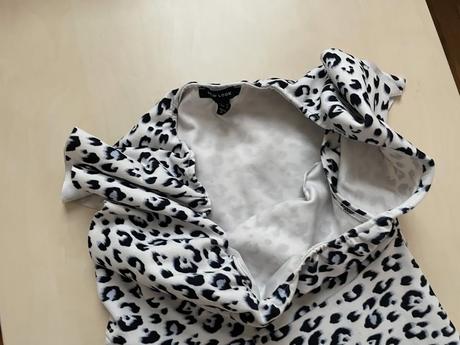 Leopard volán krátký overal, vel xl, new look, new look,xl