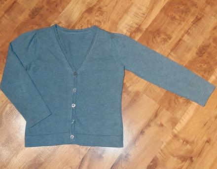 Dívčí úpletový propínací svetřík 6/7 let george, george,116