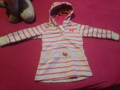 Dívčí halenka s kapucí, cherokee,92