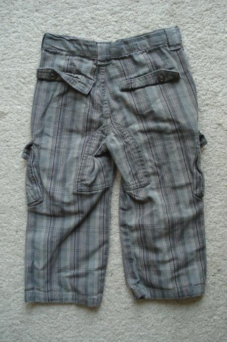 Plátěné kalhoty, vertbaudet,92