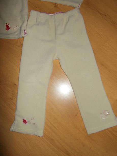 Flaušový zateplený set, 104