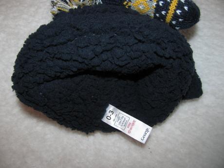 Set - zimní tm.modrá čepice, kulich + rukavice, george,62