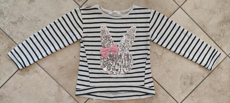 Mikina s flitry, h&m,122