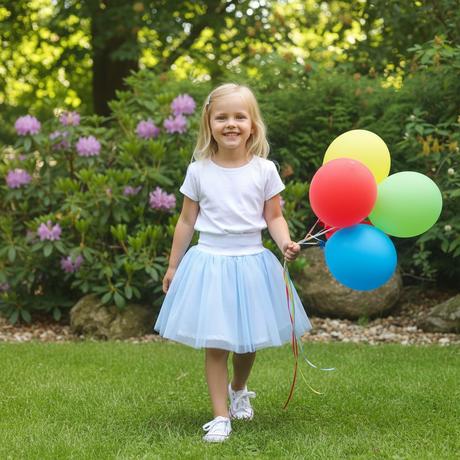 Dětská tylová tutu sukně s podšívkou, 86 - 140