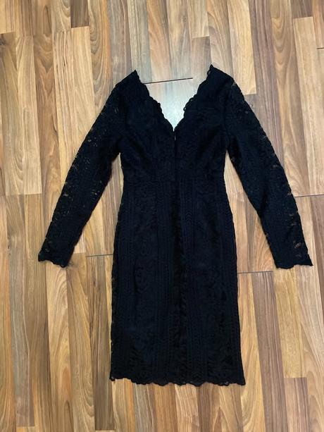 Nové černé krajkové šaty, vel xs, ca, yessica, yessica,xs