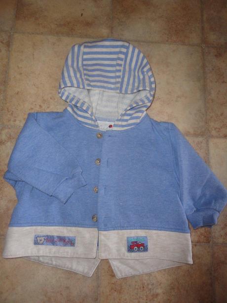 Mikina s kapucí, ladybird,74