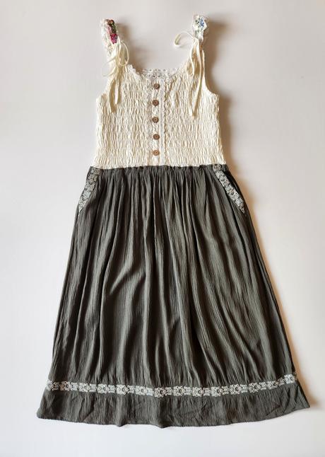 Šaty s volánkovými ramínky vel. 38 / m, m