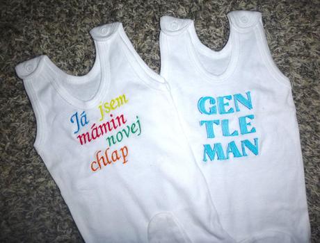 Dvoje origo dupačky - kluk vel.68-74, 68 / 74