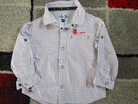 Košile zn.sengent major+tričko zn.liegelind vel.80, 80