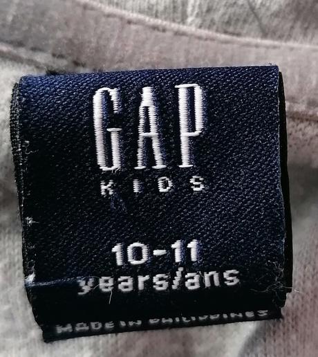 Šedá sametová mikina gap vel 140, gap,140