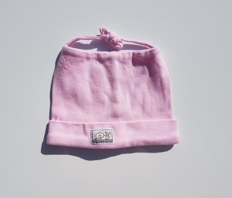 A67 dívčí bavlněná čepička šnek vel. 56-62, 56