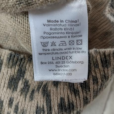 Dámský svetřík s leopardím vzorem, lindex,s