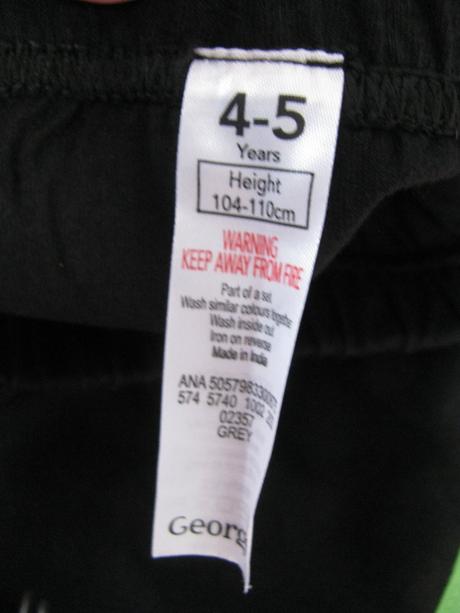 Černé letní bavlněné šortky, george,110