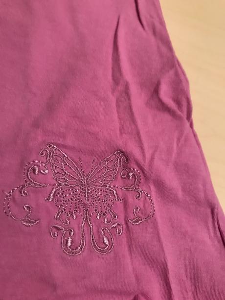 2x tilka, tuniky s motýlkem, 122+128, 128