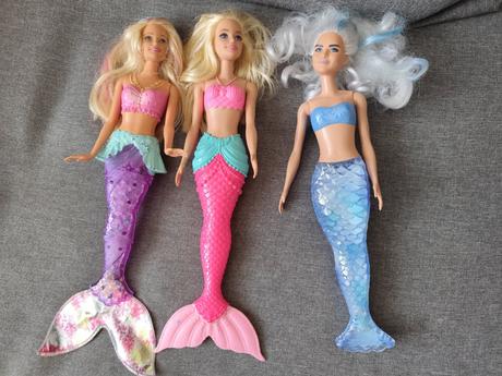 Barbie mořské panny mattel .cena za kus, 