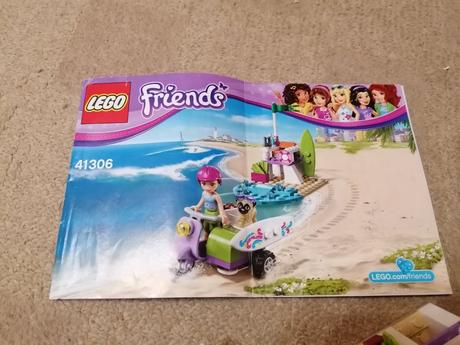 Lego friends 41306 mia s plážovým skútrem, 