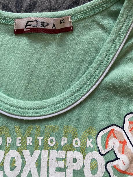 Set 3 chlapeckých triček vel 122/7 let, 122