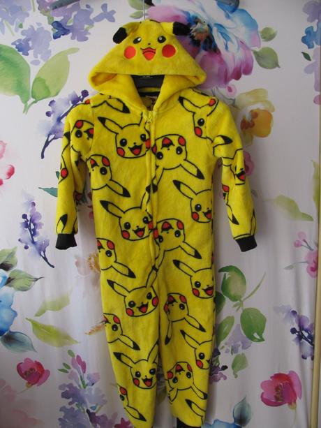 Fleecový spací overal s kapucí pokémon, george,116