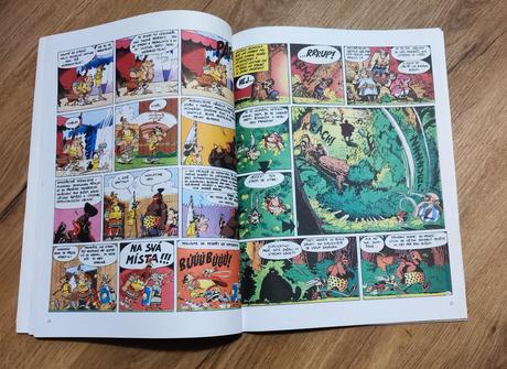 2 komiksy asterix a obelix, 