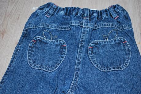Džíny jablíčkové, c&a,92