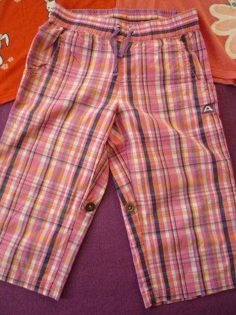 Set dvě trička c&a a bermudy alpinepro vel. 134, 122–134