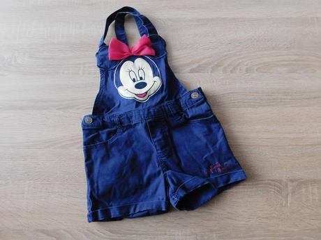 Laclové kraťasy disney s minnie vel.122, disney,122