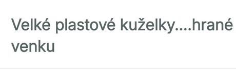 Velké kuželky,