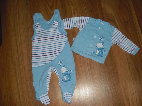 Souprava dupačky a kabátek, 68