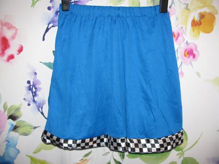 Karnevalový kostým-modrá sukně na cokoli,