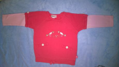 2 x tričko dlouhý rukáv, ham, okay, h&m,92