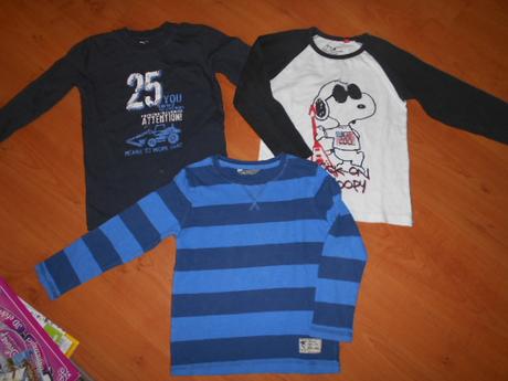 3x chlapecké triko vel. 5-6 let, lindex,116