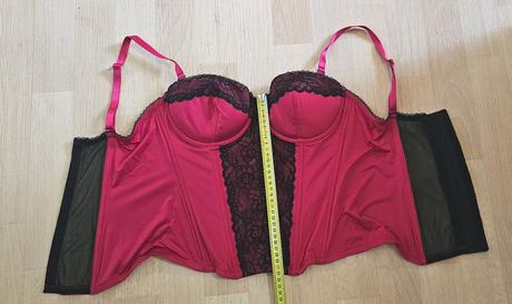Korzet červený, h&m,m