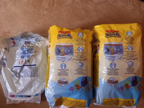 Plenky do vody, velikost 5-6, 12-18 kg, huggies,7 kg - 18 kg